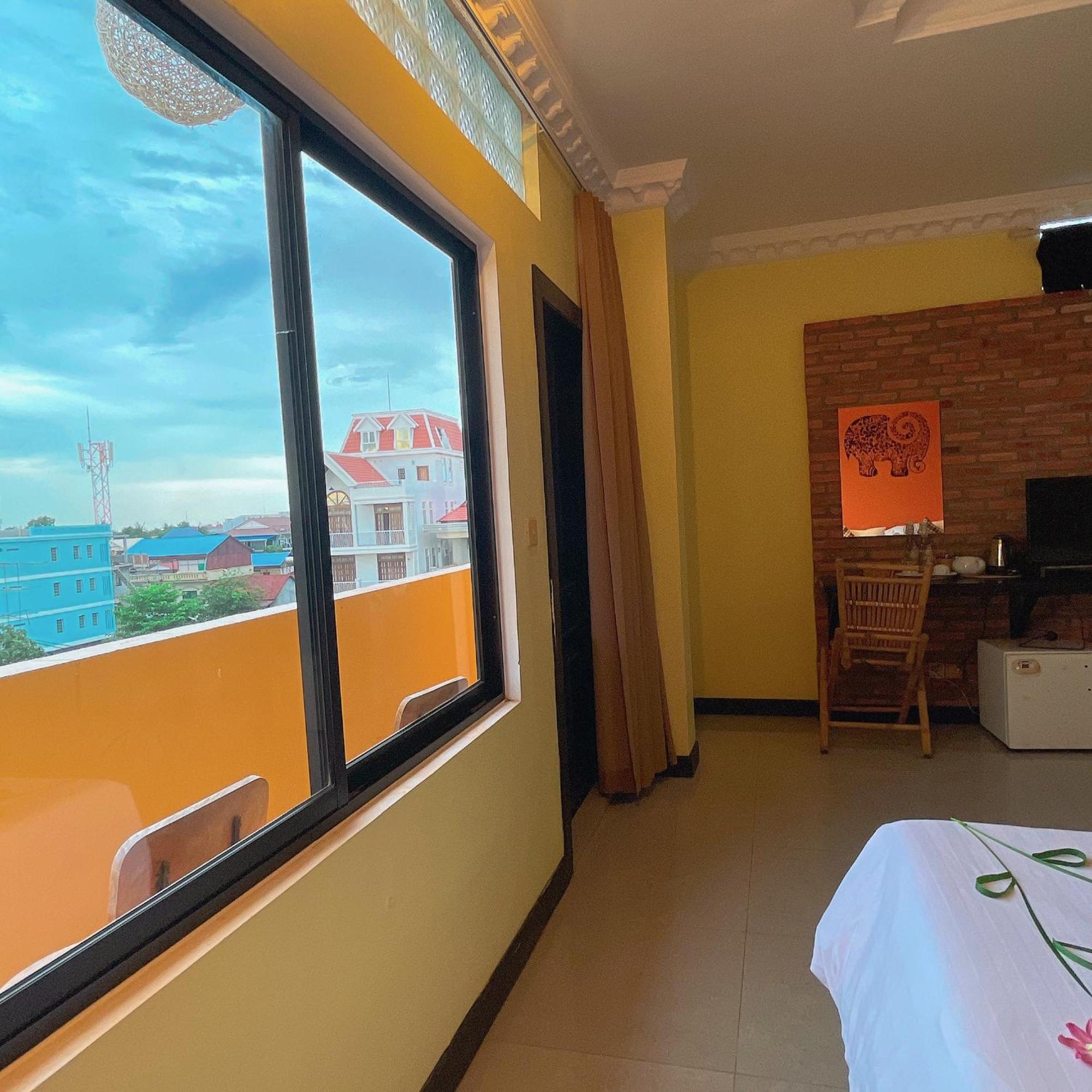 Central Privilege Hotel Ciudad de Siem Riep Exterior foto