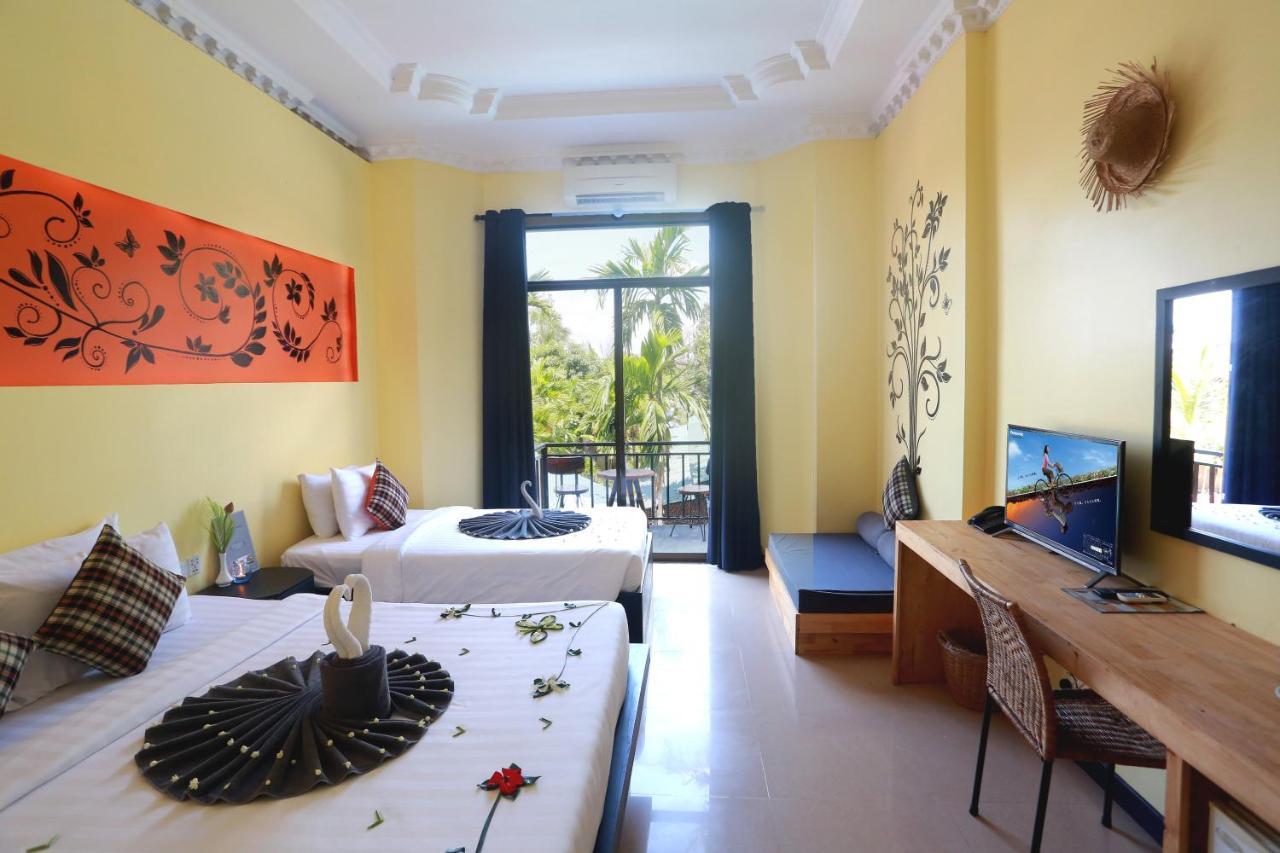 Central Privilege Hotel Ciudad de Siem Riep Habitación foto