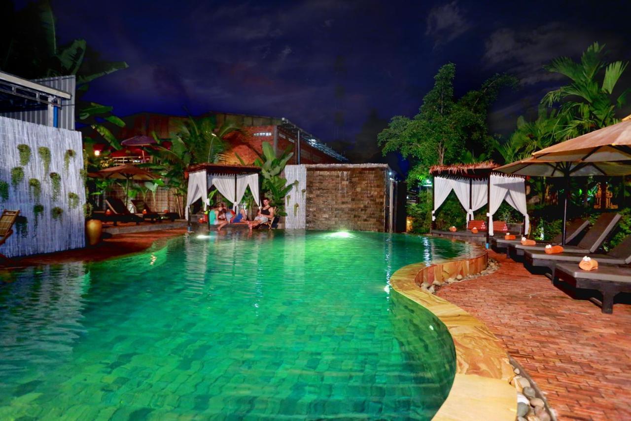 Central Privilege Hotel Ciudad de Siem Riep Exterior foto